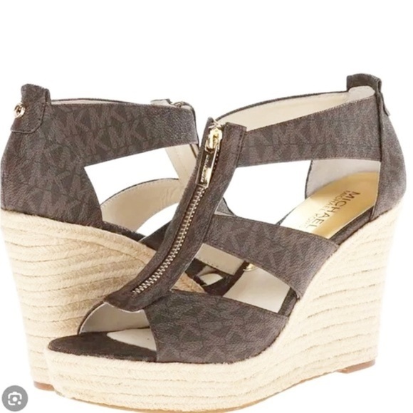 Michael Kors Damita wedge monogram - Picture 1 of 7